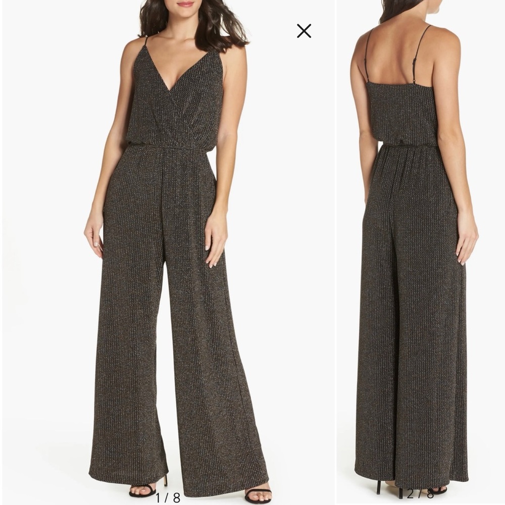 Chelsea28 Holiday Metallic Jumpsuit